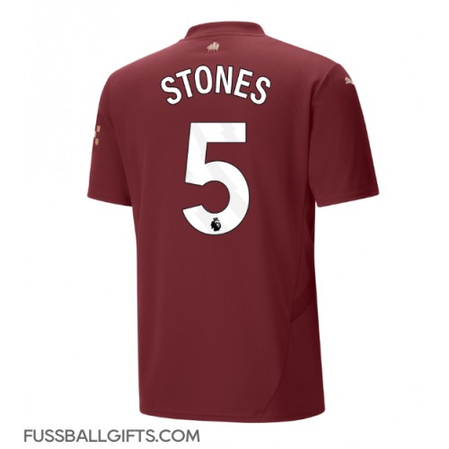 Manchester City John Stones #5 Fußballbekleidung 3rd trikot 2024-25 Kurzarm